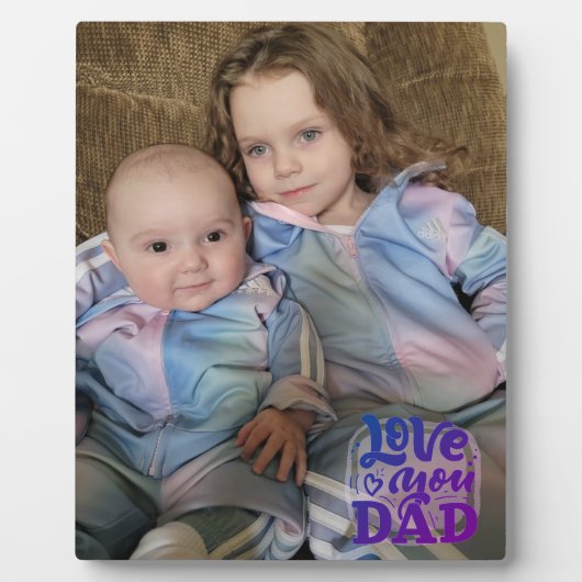 Liebe Sie Vater Fotoplatte (Vorderseite)