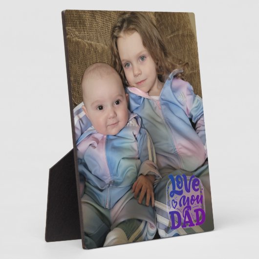 Liebe Sie Vater Fotoplatte (Seite)