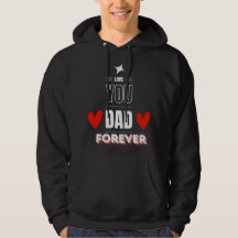 Liebe Sie Vater für immer Hoodie - Vatertag