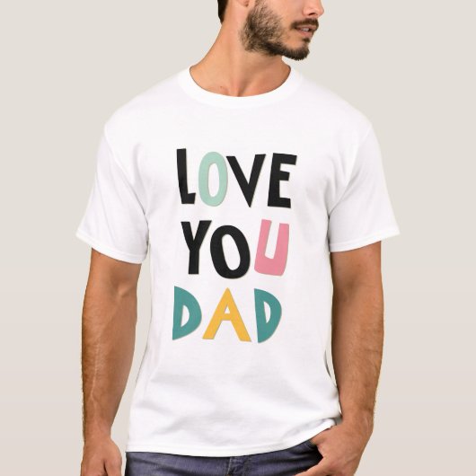 Liebe Sie Vater Männer T - Shirt (Vorderseite)