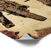 Liebe Sie Vater Motorrad-Poster Poster (Ecke)