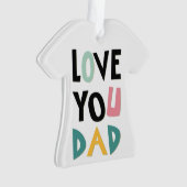 Liebe Sie Vater Ornament (Vorderseite)