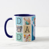 Liebe Sie Vater Personalisierte Foto Collage Tasse (Links)