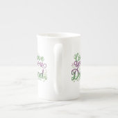 Liebe Sie, Vater" Spezialität Knochen China Tasse (Rückseite)