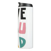 Liebe Sie Vater Thermaltumbler Thermosbecher (Nach rechts gedreht)