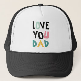Liebe Sie Vater Trucker Hat Truckerkappe