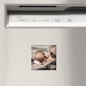 Liebe Sie, Vater, Vater und Baby Foto Magnet (In Situ (Geschirrspüler))