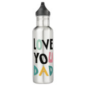 Liebe Sie Vater Wasserflasche aus Edelstahl Edelstahlflasche (Rechts)