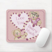 Liebe Sie viel Mousepad (Mit Mouse)