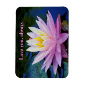 Liebe Sie Wasserlilie Flexible Foto Magnet (Vertikal)