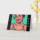 Liebe Sie xoxo glücklichen Jahrestag Karte (Gelbe Blume)