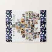 Liebe Sie zu den Stücken Herzfoto Collage Schweden Puzzle (Horizontal)