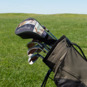 Liebe Sie zu Ruff und Back 3 Foto Slate Blue Golf Headcover (In SItu)