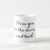 Liebe Sie zum Mond Kaffeetasse (Mittel)