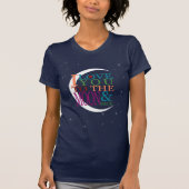 Liebe Sie zum Mond u. zur Rückseite T-Shirt (Vorderseite)