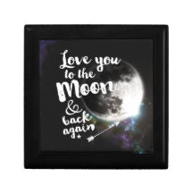 Liebe Sie zum Mond u. zur Rückseite wieder •