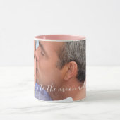 Liebe Sie zum Mond und zurück Foto Tasse (Zentrum)