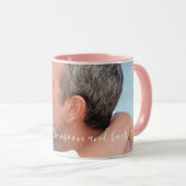 Liebe Sie zum Mond und zurück Foto Tasse (VorderseiteRechts)