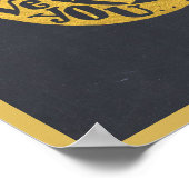 Liebe Sie zum Mond und zurück Niedliche Romantik Poster (Ecke)