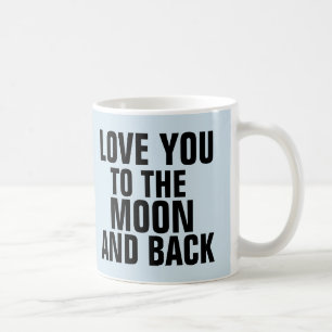 LIEBE SIE ZUM MUND UND ZURÜCK Kaffee-Schläger Kaffeetasse