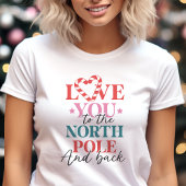 Liebe Sie zum Nordpol Weihnachten Tri-Blend Shirt