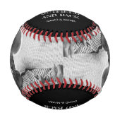 Liebe Sie zum Outfield und Back Vathers Day Gesche Baseball (Vorderseite)