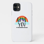 Liebe Sie zum Regenbogen und zurück Case-Mate iPhone Hülle (Rückseite)