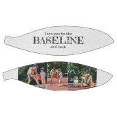 Liebe Sie zur Baseline und zurück - 3 Foto Weiß Basketball (Panele)