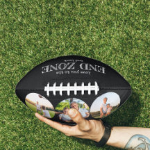 Liebe Sie zur Endzone und zurück, 3 Foto Schwarz