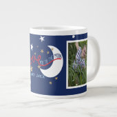 Liebe Sie zur Mond-Tasse Jumbo-Tasse (Vorderseite Rechts)