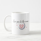 Liebe Sie zur Mond-Tasse Kaffeetasse (Links)