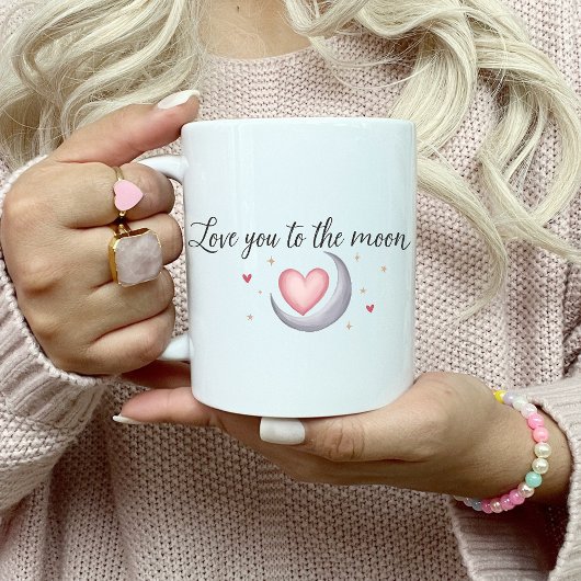 Liebe Sie zur Mond-Tasse Kaffeetasse