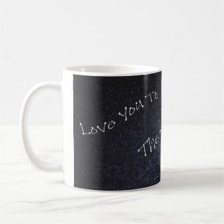 Liebe Sie zur Mondkaffee-Tasse Kaffeetasse