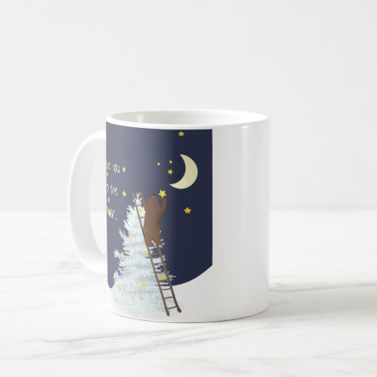 Liebe Sie zur Tasse des Mondbären (Vorderseite Links)