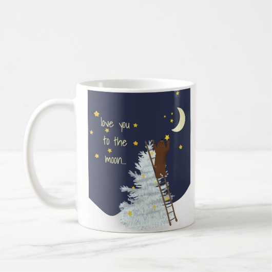 Liebe Sie zur Tasse des Mondbären (Links)