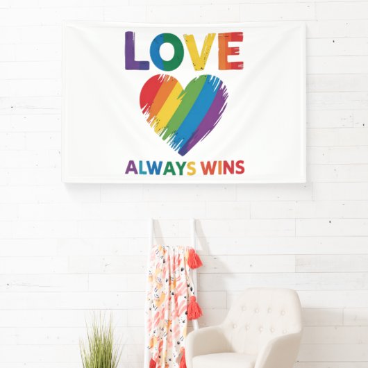 Liebe siegt immer LGBT Banner (InSitu)