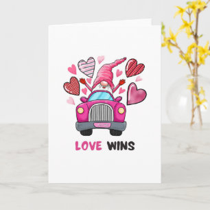 Liebe siegt Inspirierende Romantik Karte