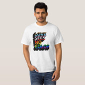LIEBE SIEHT KEINE FARBE T-Shirt (Vorne ganz)