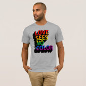 LIEBE SIEHT KEINE FARBE T-Shirt (Vorne ganz)