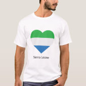 Liebe Sierra Leone T-Shirt (Vorderseite)