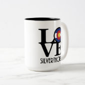 LIEBE Silverthorne Colorado 15oz Zweifarbige Tasse (VorderseiteRechts)
