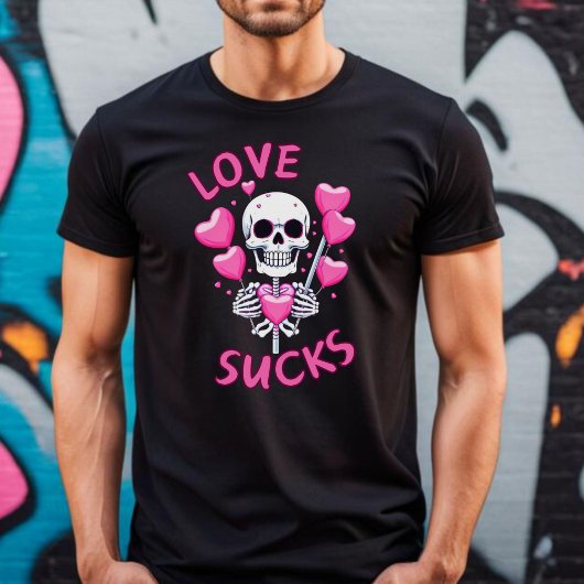 Liebe Sind zum Kotzen den T - Shirt von Anti-Valen