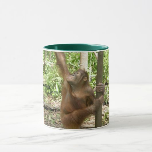 Liebe, singen, leben u. tanzen Inspirational Tasse (Zentrum)