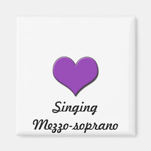 Liebe Singen-Mezzosopran Magnet