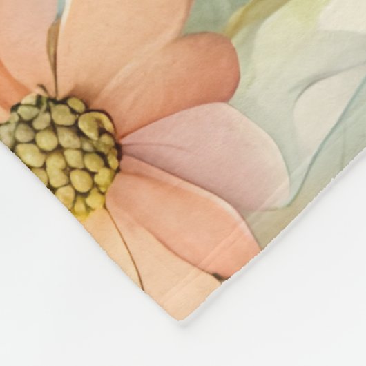 Liebe singt Fleece Blanket (Ecke)