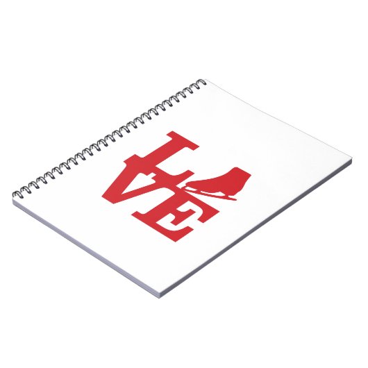 Liebe-Skate Notizblock (Linke Seite)