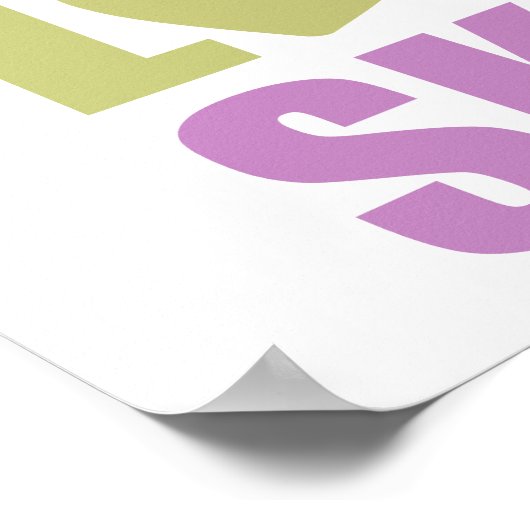 Liebe Skate Poster (Ecke)