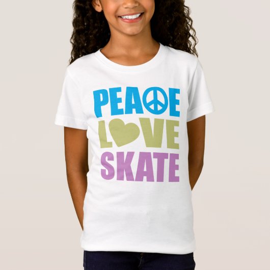 Liebe Skate T-Shirt (Vorderseite)