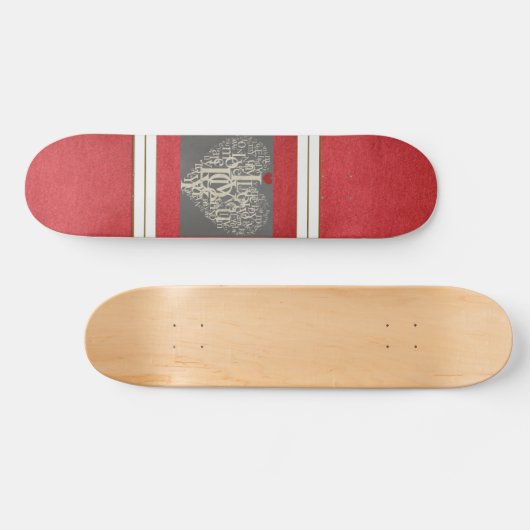 Liebe Skateboard (Horizontal)