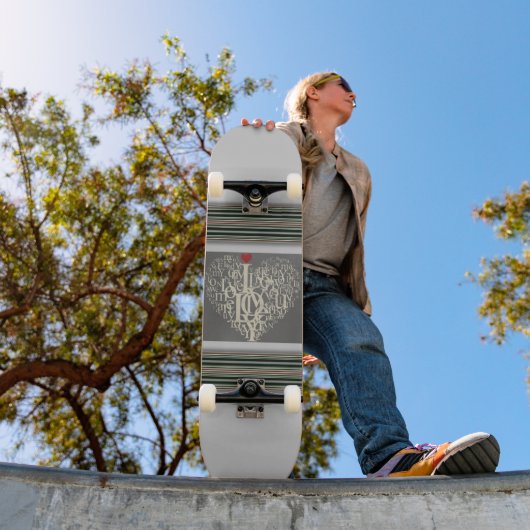 Liebe Skateboard (Außenbereich 1)